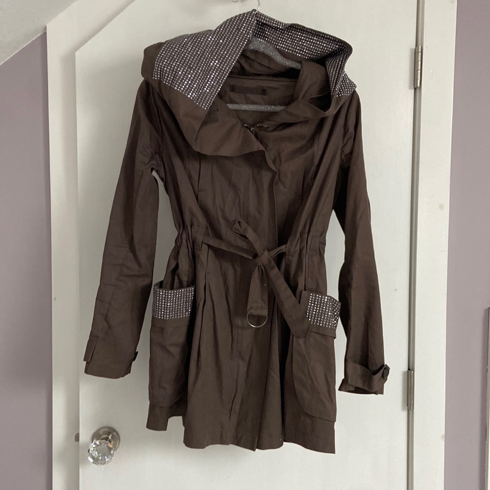 Nicholas K trench coat size XS